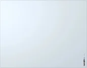 Podkładki pod mysz - Podkładka Pulsar Superglide Glass V2 White L - 430x320mm szklana - miniaturka - grafika 1