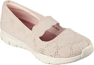 Buty dla dziewczynek - Skechers Seager, damskie buty dziecięce, naturalna dzianina, 36 EU, Naturalna dzianina, 36 EU - miniaturka - grafika 1