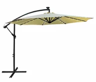 Parasole ogrodowe - Beżowy parasol ogrodowy ze zmianą kąta nachylenia T0-L22 - miniaturka - grafika 1