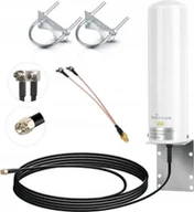 Anteny TV - Nelawya Antena zewnętrzna 4G LTE High Gain 10-12dBi - miniaturka - grafika 1