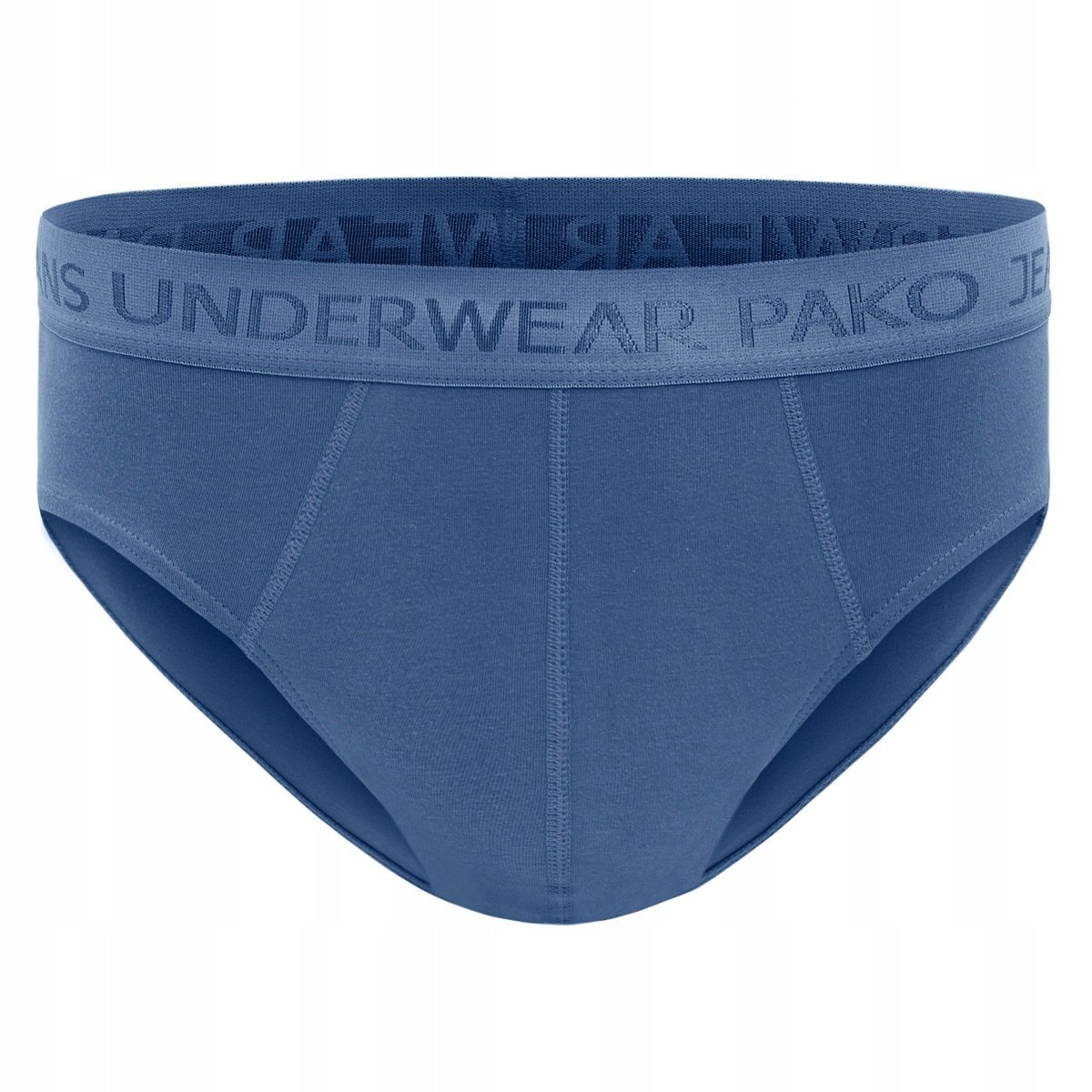 Slipy majtki męskie klasyczne bawełniane DEEP niebieskie L Pako Jeans