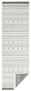 Zielono-kremowy dywan odpowiedni na zewnątrz NORTHRUGS Kuba, 80x150 cm - Dywany zewnętrzne - miniaturka - grafika 1