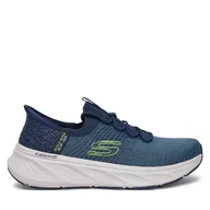 Sneakersy męskie - Sneakersy Skechers 232932/NVLM Granatowy - miniaturka - grafika 1