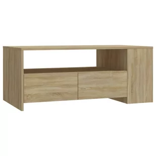 Lumarko Stolik kawowy, dąb sonoma, 102x55x42, materiał drewnopochodny - Ławy i stoliki kawowe - miniaturka - grafika 3