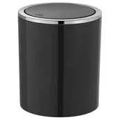 Kosze na śmieci - Wenko Kosz na śmieci łazienkowy Swing 2l kolor czarny B07PKFVH7J - miniaturka - grafika 1