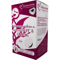 Kawa w kapsułkach i saszetkach - Ginseng 16 kapsułek do Lavazza A Modo Mio - miniaturka - grafika 1