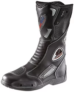 Kozaki damskie - protectWEAR Protectwear SB-03203-41 uniwersalne buty sportowe, na motocykl, skórzane, rozmiar 41, czarne SB-03203-41 - grafika 1