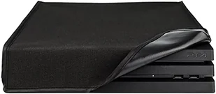 eXtremeRate Wodoodporna torba na konsolę PS4 Pro, ochrona przed kurzem, etui, etui, akcesoria, osłona na konsolę PS4 Pro (czarna) - Akcesoria do Playstation - miniaturka - grafika 1