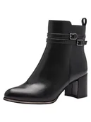 Botki damskie - MARCO TOZZI Damskie botki Zip+Slip 2-25332-43, czarny Comb, 40 EU - miniaturka - grafika 1