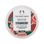 Balsamy i kremy do ciała - The Body Shop Strawberry Masło do ciała 50 ml - miniaturka - grafika 1