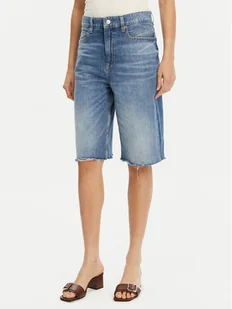BOSS Szorty jeansowe 50534213 Niebieski Relaxed Fit - Spodenki damskie - miniaturka - grafika 1