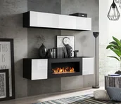 Stoły z krzesłami - Meblościanka Air N1 - Zw - Wysoki Połysk Pcv - miniaturka - grafika 1