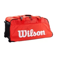 Torby podróżne - TORBA PODRÓŻNA WILSON SUPER TOUR TRAVEL DUFFLE BAG CZERWONA - miniaturka - grafika 1