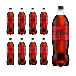 COCA-COLA BEZ CUKRU NAPÓJ GAZOWANY ZGRZEWKA 1.5L X 9SZT - Napoje gazowane - miniaturka - grafika 1