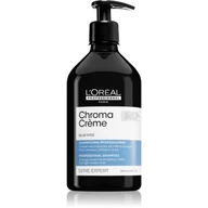 Szampony do włosów - Loreal Professionnel Profesjonalny szampon Blue neutralizujący pomarańczowe odcienie Serie Expert Chroma Crme Dyes Sha Objętość 500 ml) - miniaturka - grafika 1