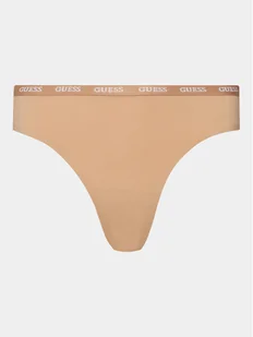 Guess Figi brazylijskie O3YE00 KBS50 Beżowy - Majtki damskie - miniaturka - grafika 1