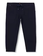 Spodnie męskie - BOSS Sisla-pp Płaskie Pakowane spodnie Męskie, Dark Blue404, 52 - miniaturka - grafika 1
