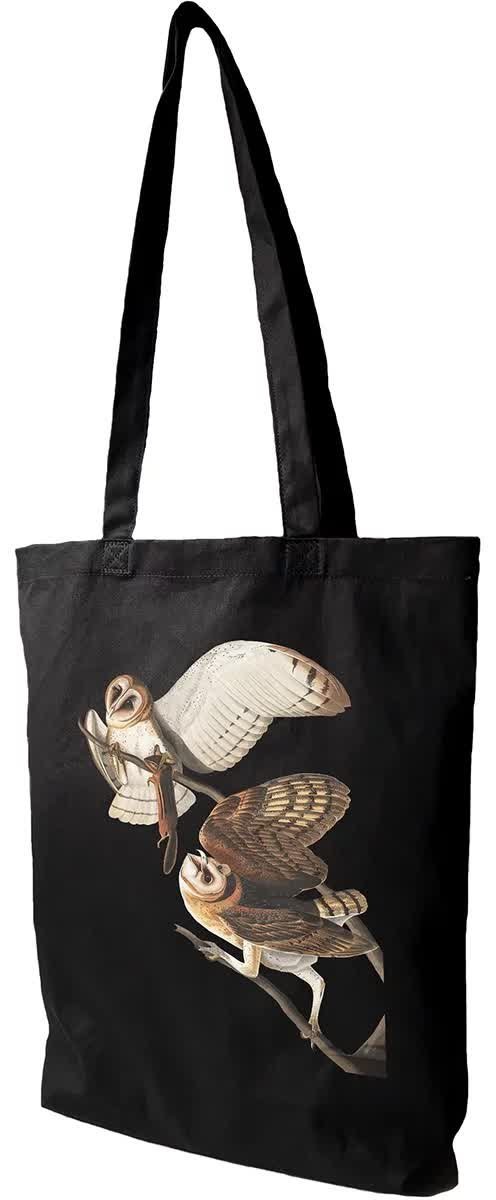 Torba bawełniana Barn Owl, Tyto Alba James Audubon