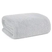 Koce - Koc EUROFIRANY D91 Lori 150 x 200 cm Srebrny - miniaturka - grafika 1