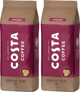 2x Kawa ziarnista palona COSTA COFFEE Signature Blend Dark Roast 1 kg - Kawa - miniaturka - grafika 1