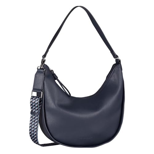 TOM TAILOR Tatiana Hobo Bag damska torba na ramię, średnia, niebieski, m