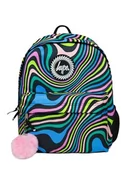 Plecaki szkolne i tornistry - Hype Plecak dziecięcy unisex z falowaną tęczą, wielokolorowy, jeden rozmiar, multi, Rozmiar uniwersalny - miniaturka - grafika 1
