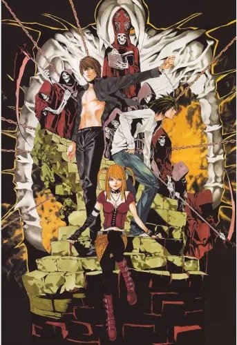 Plakat Anime Manga Death Note dn_060 A2 (custom)