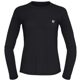 Koszulka damska Norrona femund pureUll Long Sleeve Rozmiar: L / Kolor: czarny - Koszulki sportowe damskie - miniaturka - grafika 1