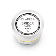 Żele do paznokci - Claresa Spider Gel Do Zdobień Black 5g - miniaturka - grafika 1