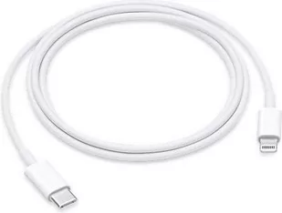 Kabel USB Apple USB-C - Lightning 1 m Biały (MQGJ2ZM/A) - Kable USB - miniaturka - grafika 1