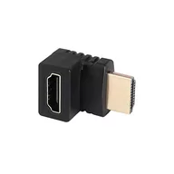 Kable - Adapter HDMI Akyga AK-AD-70 przejściówka 90 stopni 4K FULL HD w górę - miniaturka - grafika 1