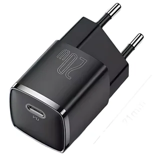 BASEUS 1C 20W USB-C Power Delivery (PD) – SZYBKA I KOMPATKOWA ŁADOWARKA DO iPhone, Samsung, Xiaomi, Huawei i innych! - Ładowarki do telefonów - miniaturka - grafika 1