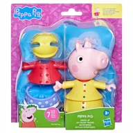 Figurki dla dzieci - Świnka Peppa figurka Peppa 15 cm do przebierania ubranka Hasbro G0331 - miniaturka - grafika 1