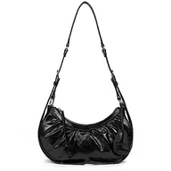 Torebki damskie - LANCASTER Mała torba półksiężyc - Retro Chouchou, czarny, Taille unique - miniaturka - grafika 1