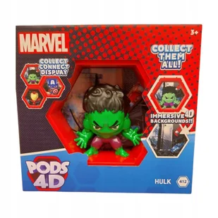 NANO PODS 4D FIGURKA Z BAJKI HULK MARVEL - Figurki dla dzieci - miniaturka - grafika 1