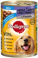 Mokra karma dla psów - 10% taniej! Pakiet Pedigree mokra karma dla psa, 12 x 100 g / 400g - Adult Classic, 3 rodzaje drobiu, puszki, 12 x 400 g - miniaturka - grafika 1