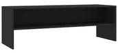 Szafki RTV - Czarna klasyczna szafka RTV A9-E27 - miniaturka - grafika 1