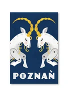 Kartki okolicznościowe i zaproszenia - Pocztówka Poznań Koziołki Zegar - miniaturka - grafika 1