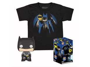 Funko Pocket Pop! & Tee: Dc - Batman - Extra - For Children And Kids - Extra Large - (Xl) - Dc Comics - T-Shirt - Clothes With Collectable Vinyl Min.. - Figurki dla dzieci - miniaturka - grafika 1