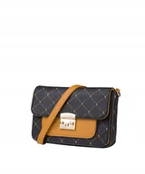 Torebki damskie - Mała Torebka Damska Listonoszka Crossbody PUCCINI Brązowa BLXP0037 2 - miniaturka - grafika 1