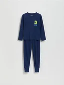 Skarpetki dla dzieci - Reserved - Dwuczęściowa piżama - granatowy - miniaturka - grafika 1