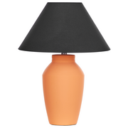 Lampy stojące - Lampa stołowa ceramiczna pomarańczowa RODEIRO - miniaturka - grafika 1