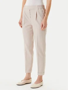 United Colors Of Benetton Chinosy 49KBDF090 Granatowy Slim Fit - Spodnie damskie - miniaturka - grafika 1