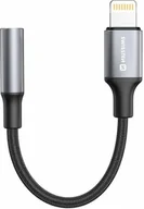 Adaptery i przejściówki - Swissten Lightning to Jack 3.5mm AUX Audio Adapter for iPhone and iPad 15 cm - miniaturka - grafika 1