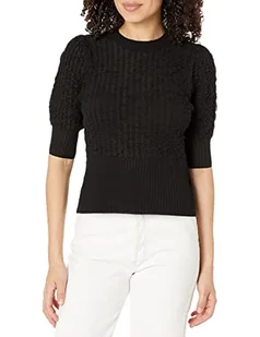 Desigual T-shirt damski Ts_ona, czarny, M - Koszulki i topy damskie - miniaturka - grafika 1