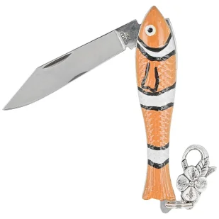 Nóż składany Mikov Fishlet 130 Clown, Satin 420 (130-NZn-1/CLOWN) - Noże - miniaturka - grafika 7