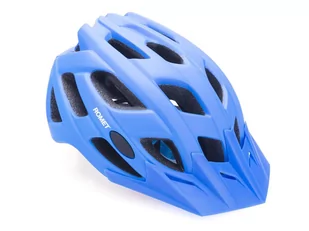 Kask rowerowy ROMET model 405 niebieski z daszkiem. - 56 - 61 cm - Kaski rowerowe - miniaturka - grafika 1