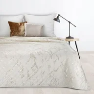 Narzuty - Narzuta Luiz 170 x 210 cm kremowo-złoty - miniaturka - grafika 1