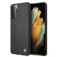 Etui i futerały do telefonów - BMW Signature Logo Imprint Etui na Samsung Galaxy S21+ PLUS granatowy - miniaturka - grafika 1