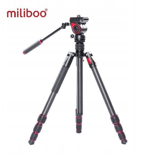 Miliboo statyw foto/video MUFB z włókna węglowego